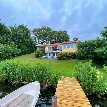 別荘 View And Private Pier At Silkeborg Lakes