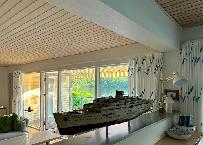 View And Private Pier At Lakes * Silkeborg